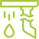 free flowing gutter icon